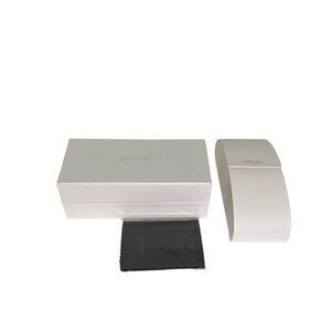 Prada Sunglass / Glasses Case White